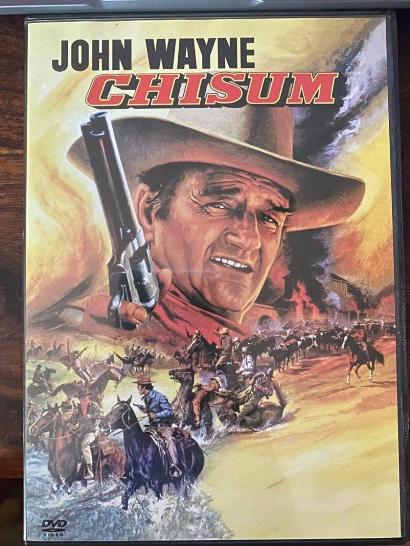 John Wayne-Chisum Dvd Uusi