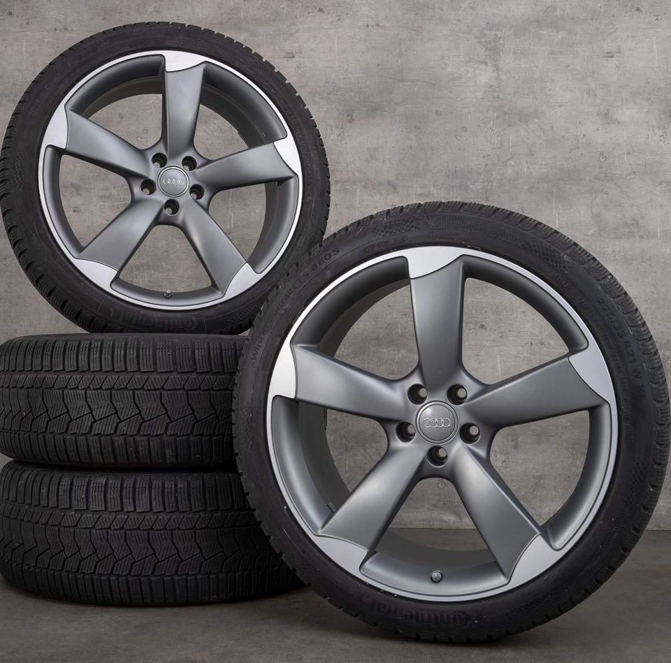 AUDI ORIG R21x9+275/35R21 Continental Winter 6mm