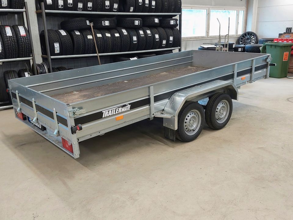 Trailermate peräkärry 400x183 2-akselinen 750kg