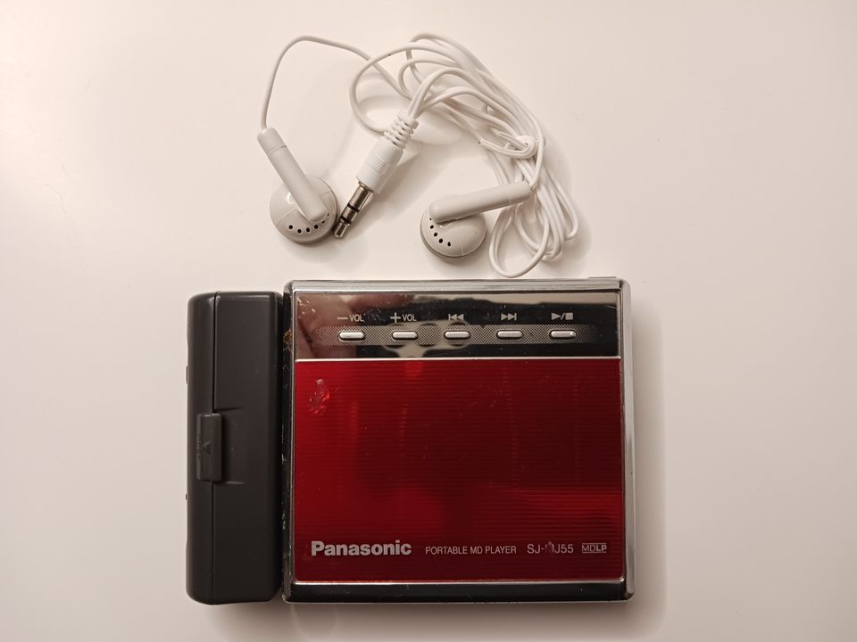 Panasonic SJ-MJ55 MD minidisc soitin