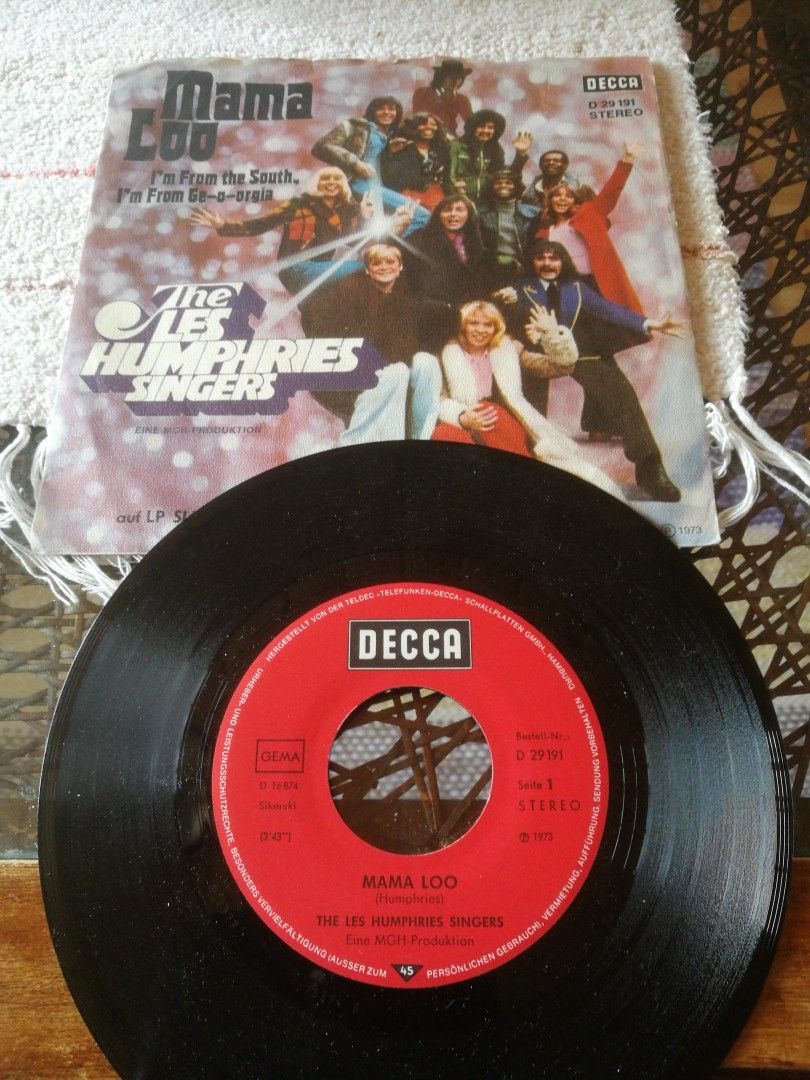 The Les Humphries Singers 7" Mama Loo