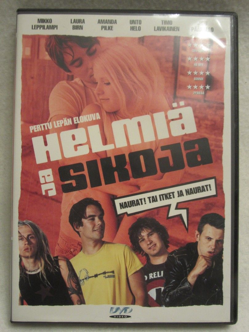 Helmiä ja sikoja dvd