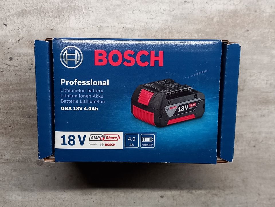 Uusi Bosch Professional akku