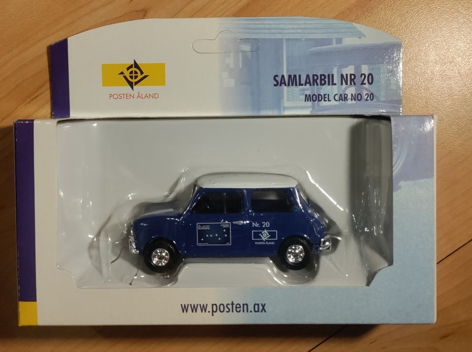 Keräilyauto samlarbil nr 20 DG74 Austin Mini