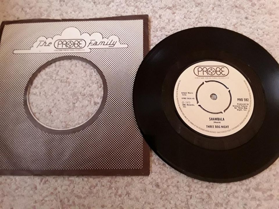 Three Dog Night 7" Shambala / "Our 'B' Side"