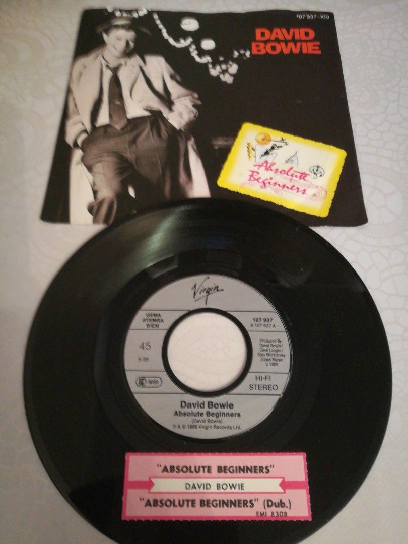 David Bowie 7" Absolute beginners