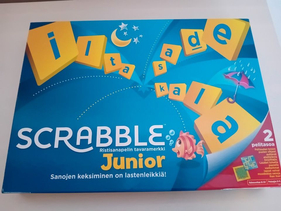 Scrabble junior ristisanapeli