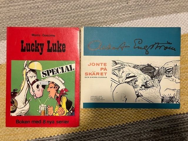 Lucky Luke 1978 ja Jonte på skäret och andra gubb