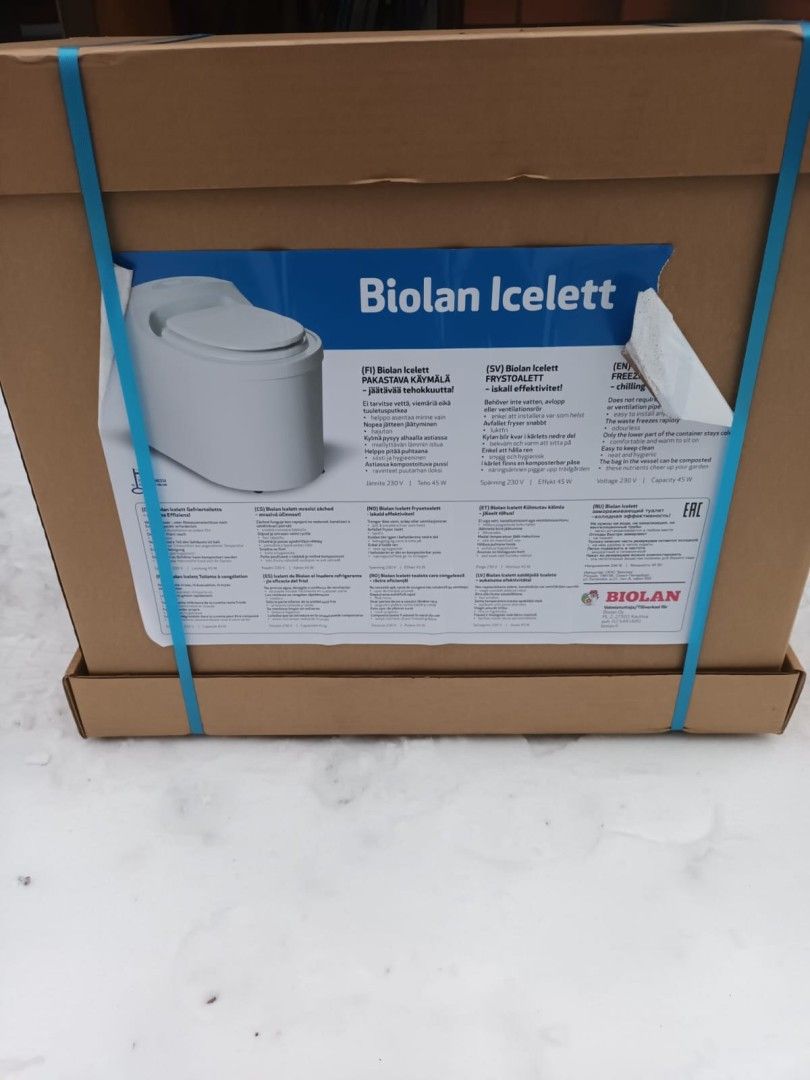 Biolan Icelett -käymälä