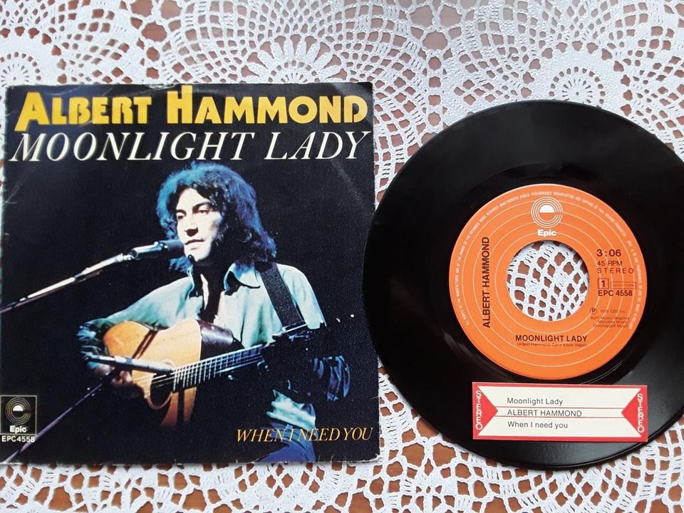 Albert Hammond 7" Moonlight lady