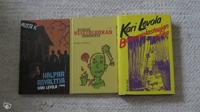 Kari Levola 3 kirjaa