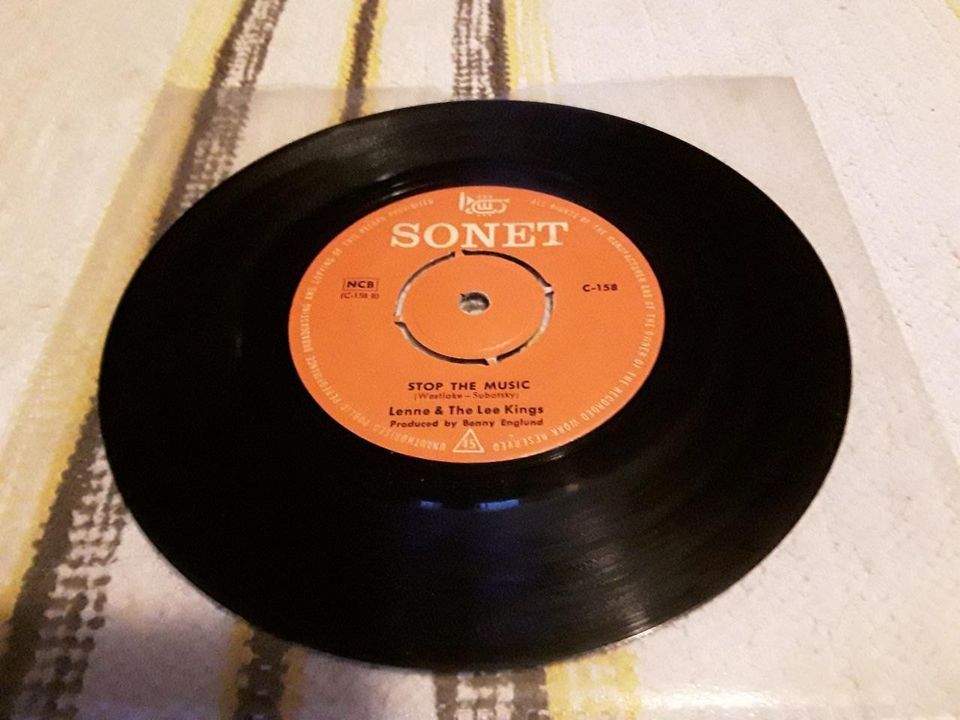 Lenne & The Lee Kings 7" Stop the music