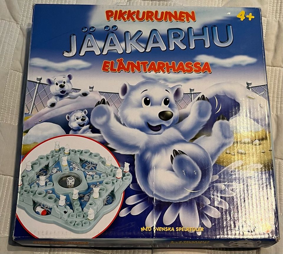 Jääkarhu eläintarhassa -peli +4 vuotiaille