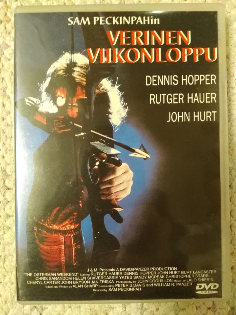 Sam Peckinpahin Verinen viikonloppu -dvd