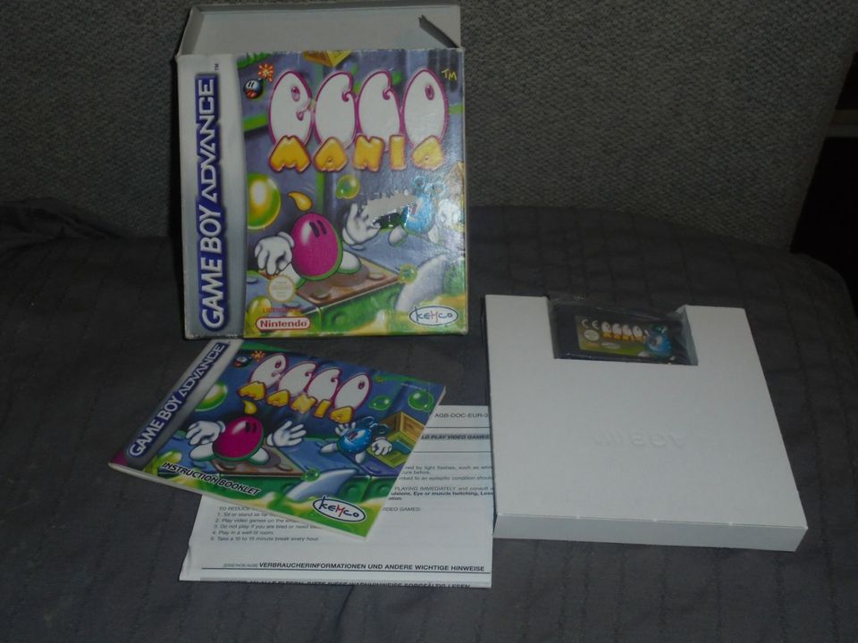Nintendo Game Boy Advance peli. Eggo Mania