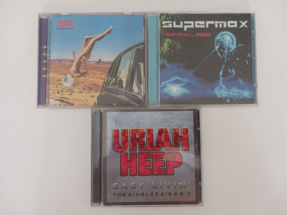 Uriah Heep ja muut CD levyt 3+1kpl