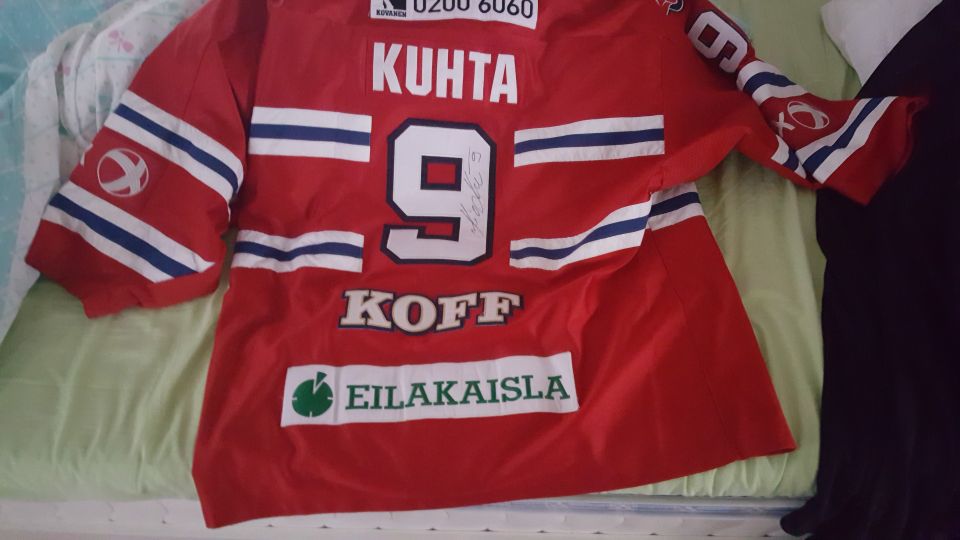 Kimmo Kuhda ei pelattu paita