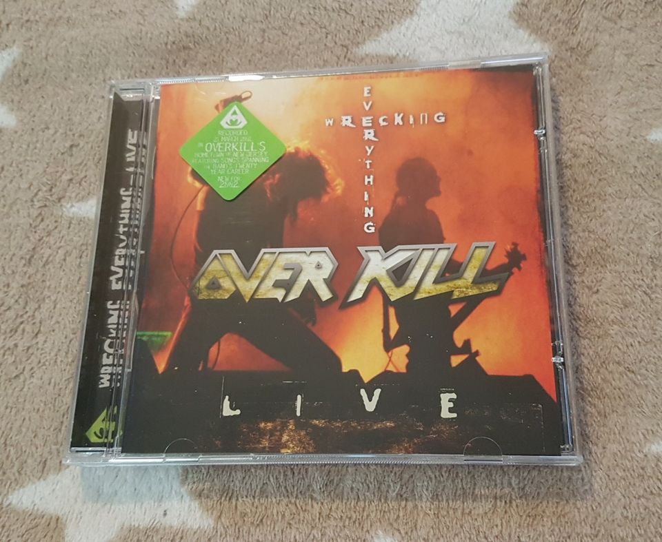 Overkill - Wrecking Everything Live CD