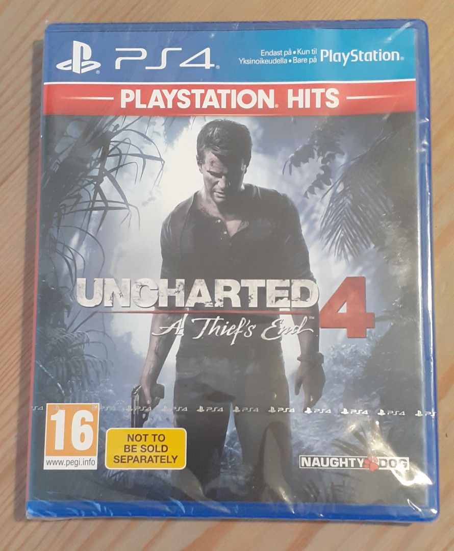 PS4 Uncharted4 peli