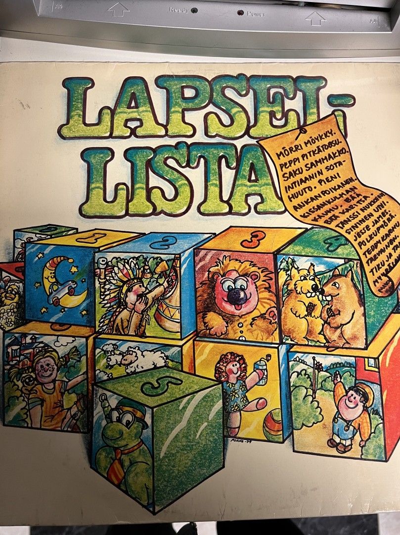 Lapsel-Lista lp-levy