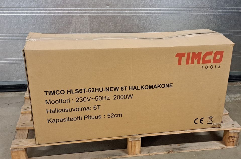 Timco 6T 52 cm halkomakone jaloilla