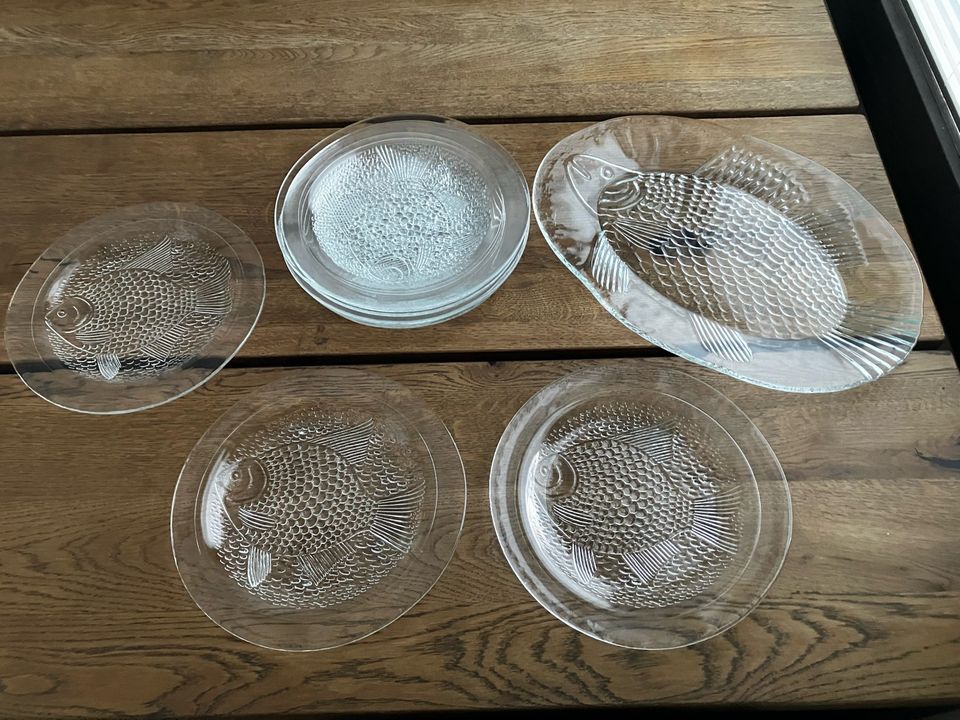Nuutajärven lasi, Ahti-lautaset ja tarjoiluvati