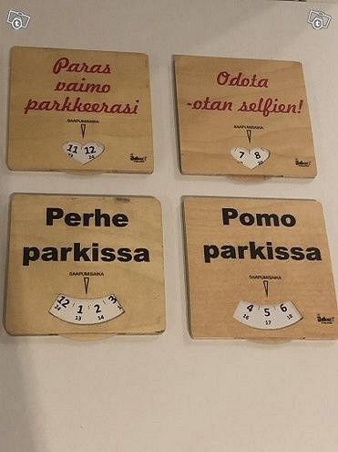 Puinen parkkikiekko