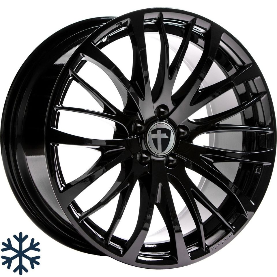 8.5X18 5X120 ET35 KR72.6 TOMASON TN7 black painted