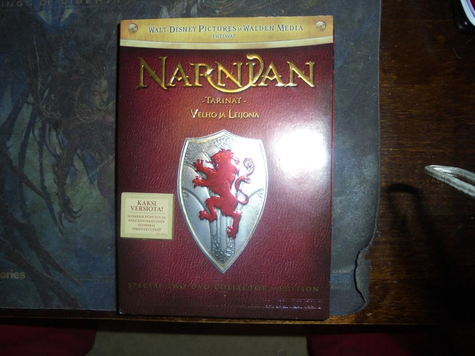 DVD 1 kpl Narnia tarinat Velho & Leijona