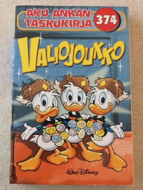 Aku Ankan taskukirja nr. 374 Valiojoukko