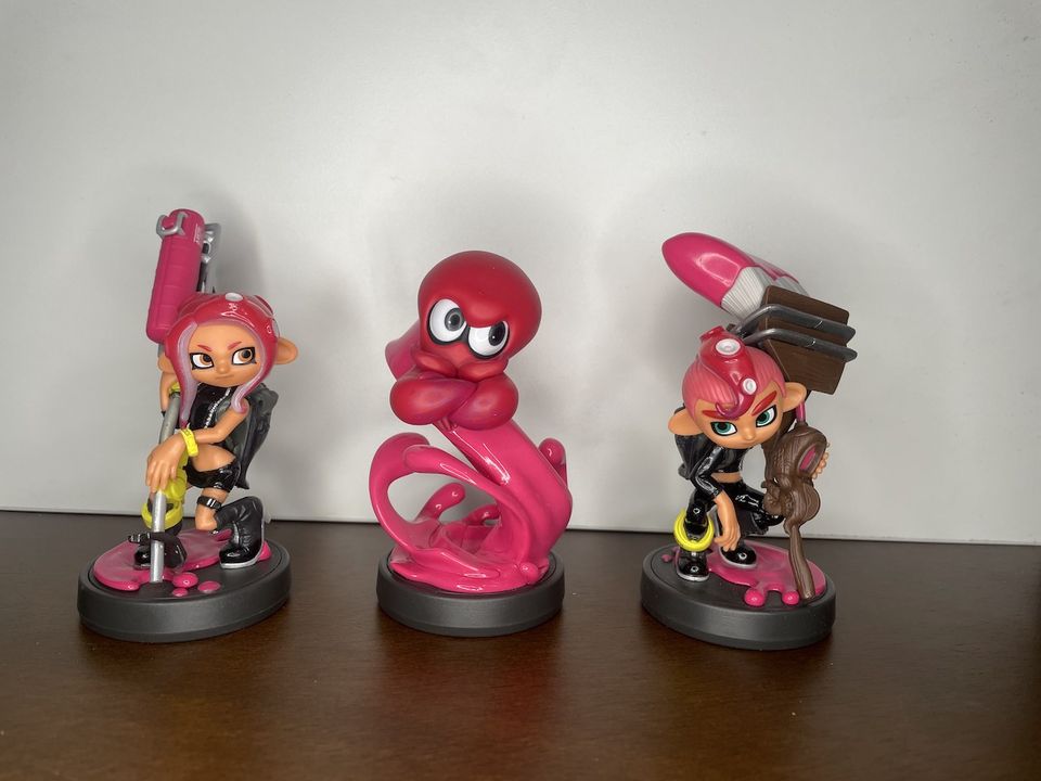 Splatoon Octoling amiibo 3 Pack