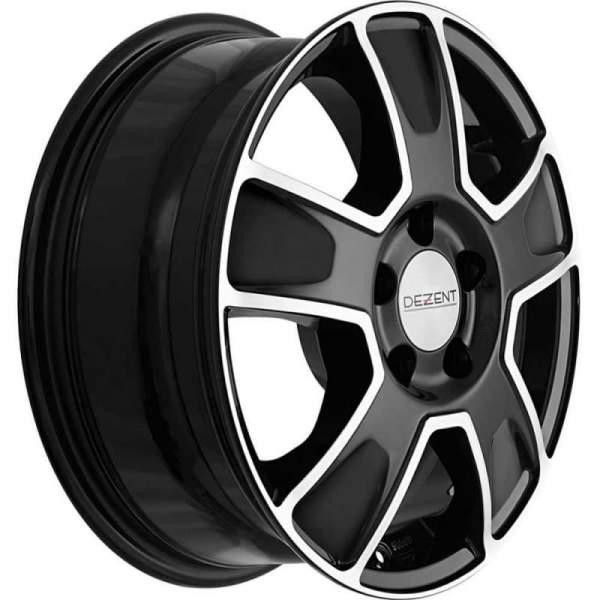 6.5X16 5X130 ET68 KR78.1 DEZENT VAN black polished