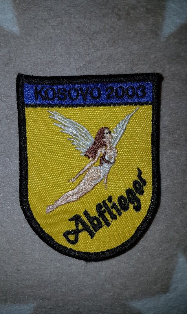 Abflieger Kosovo 2003 hihamerkki