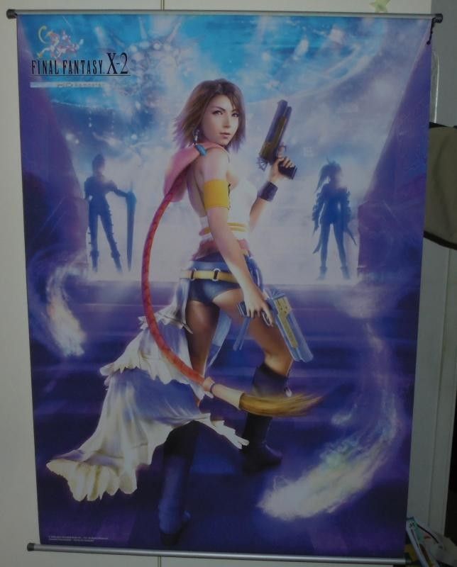 Final Fantasy X-2, kangas juliste