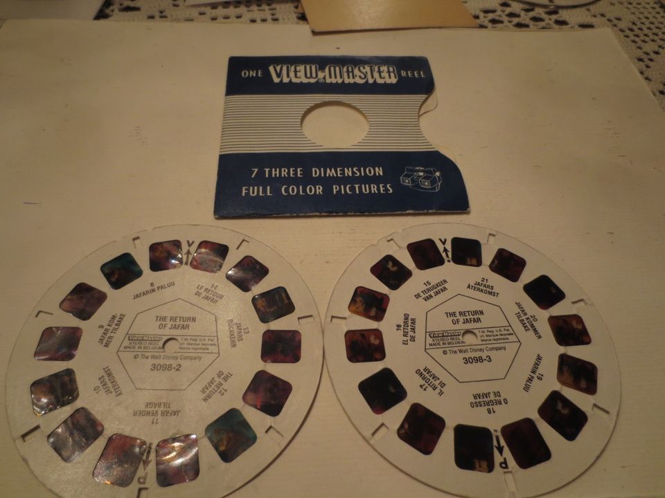 2 kpl View Master kuvakiekkoja , 3098 - 2 - 3