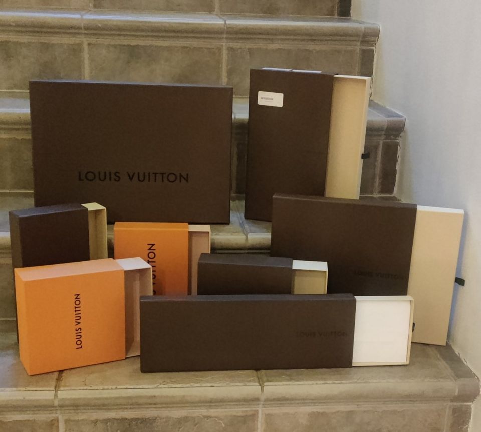 Louis Vuitton laatikot