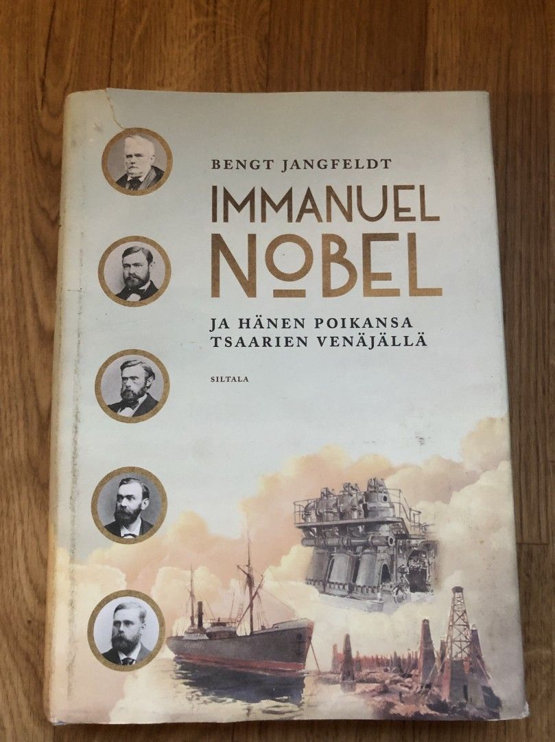 Bengt Jangfeldt. Immanuel Nobel ja hänen poikansa