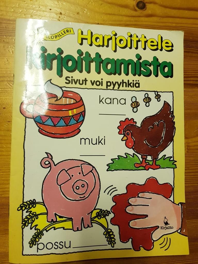 Harjoittele kirjoittamista- kirja