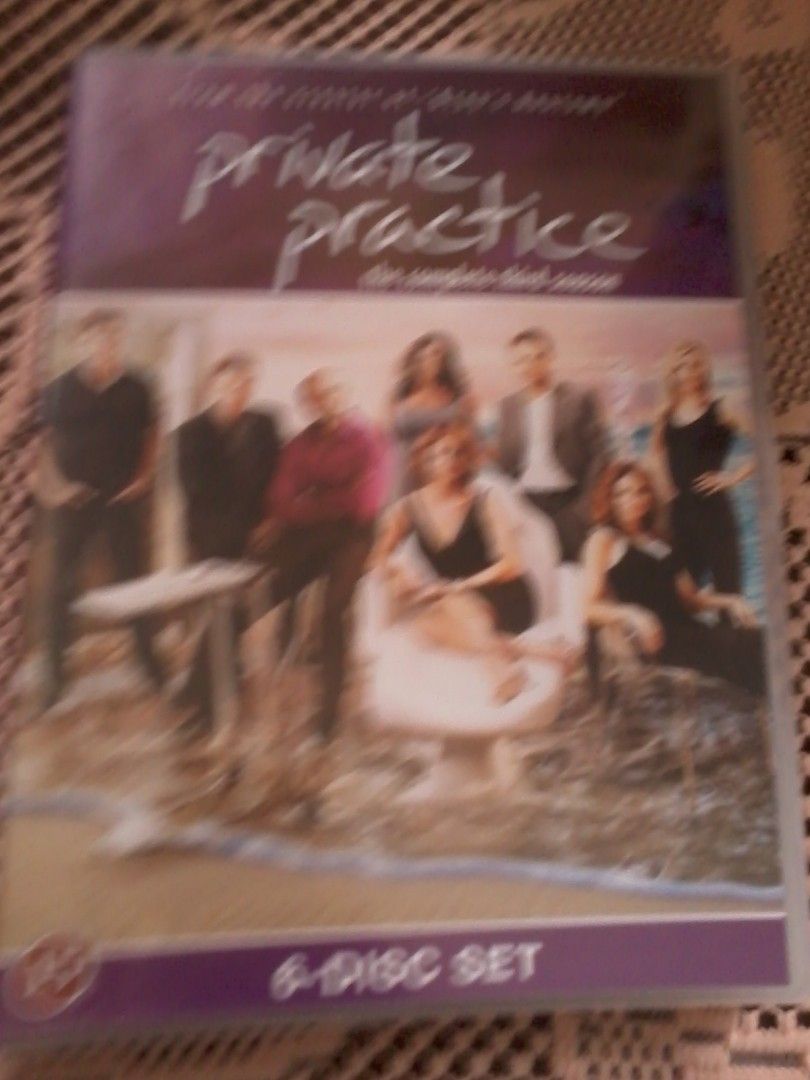 Private Practice - kolmas kausi (6 dvd-levyä,suom)