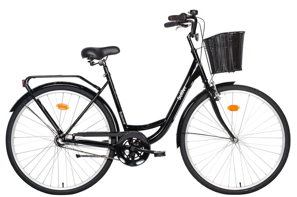 Solifer Bulevardi 3-v naisten polkupyörä musta