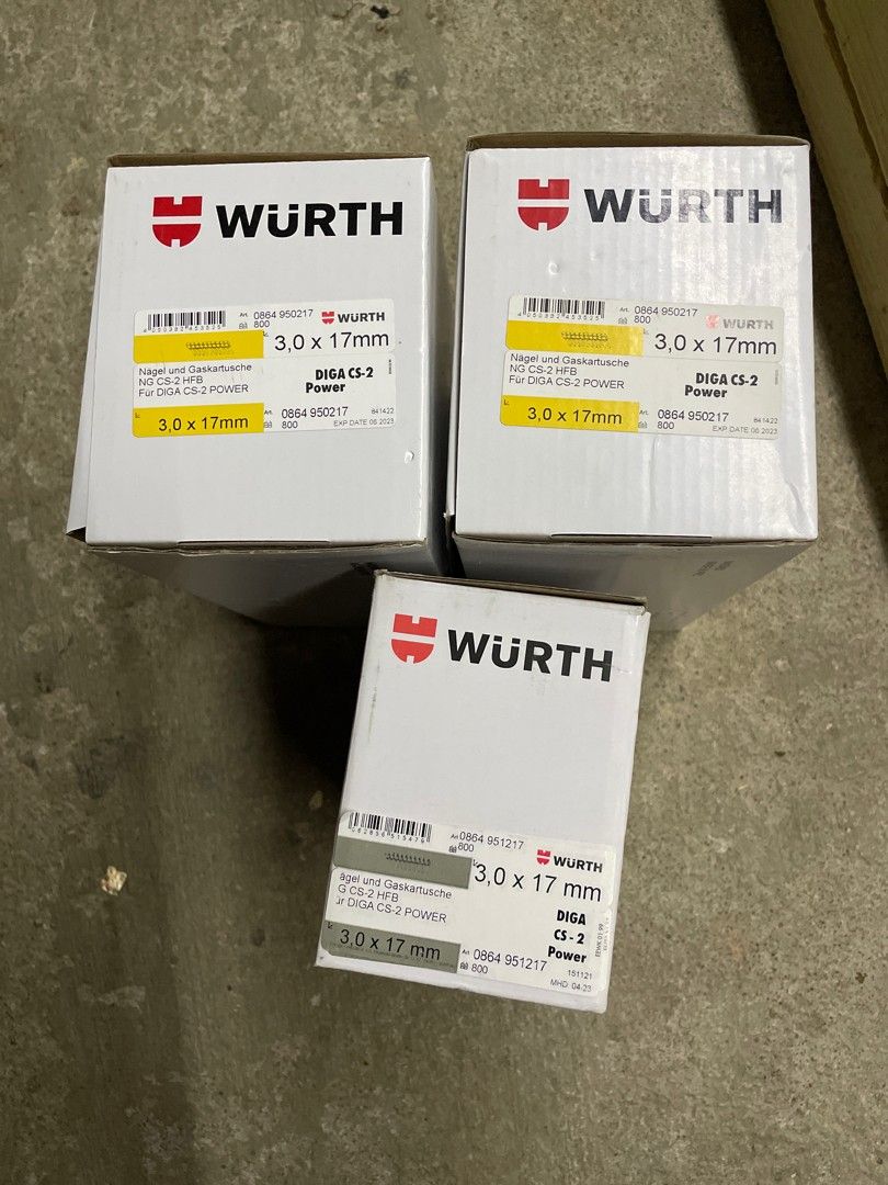 Würth betoninauls