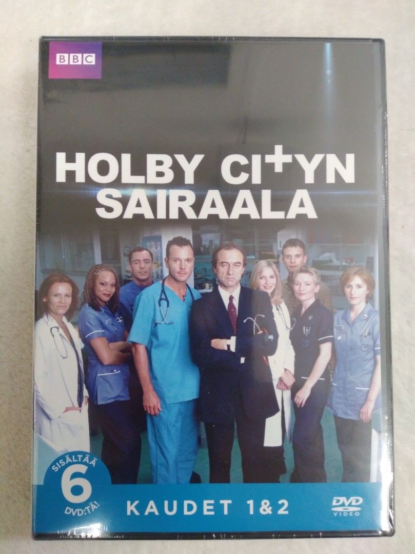 Holby Cityn sairaala, kaudet 1 - 2, uusi dvd-boxi