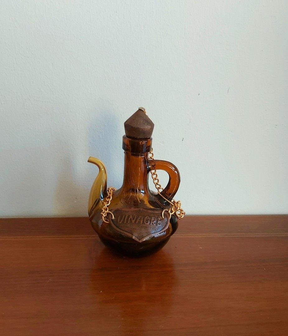 Vintage Vinegar lasipullo