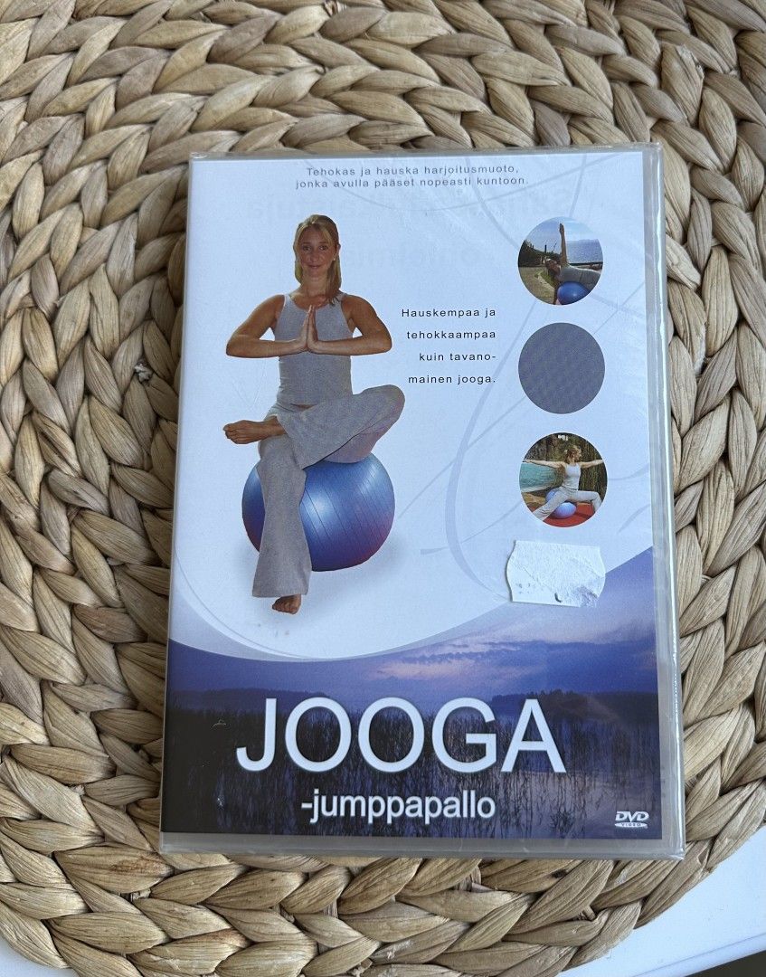 Jooga - jumppapallo DVD (uusi)