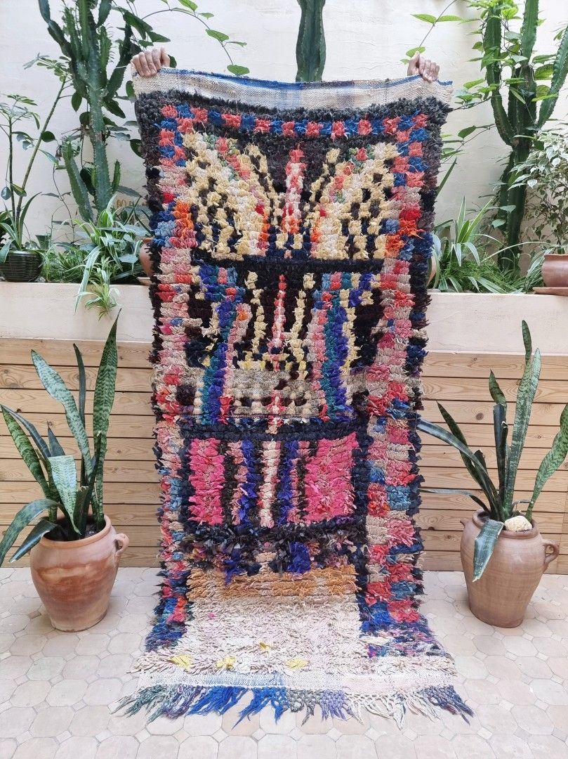 Marokkolainen vintage matto 200x90cm