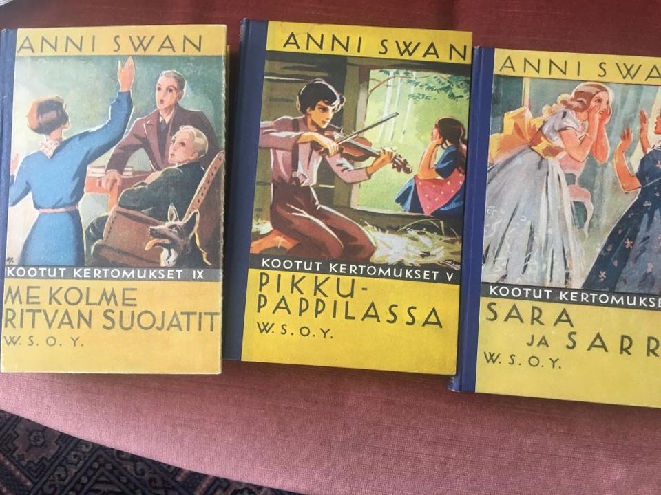 Anni Swanin klassikkokirjoja
