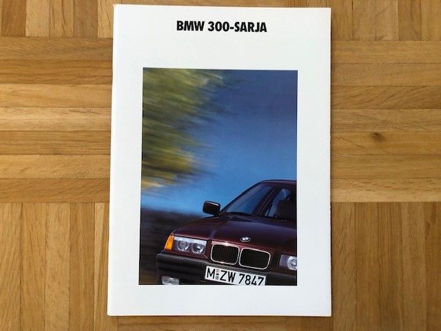 Esite BMW E36 300-sarja 316i - 325i, 1990/1991