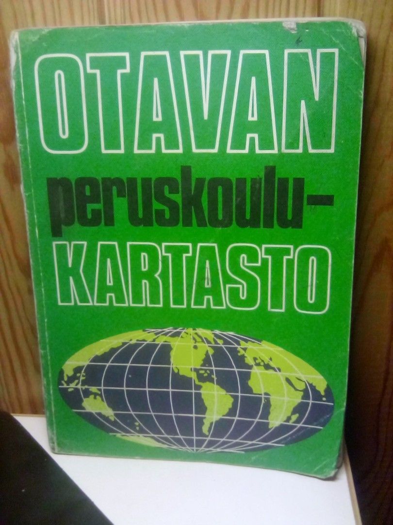 Peruskoulun kartasto 1970-luvulta