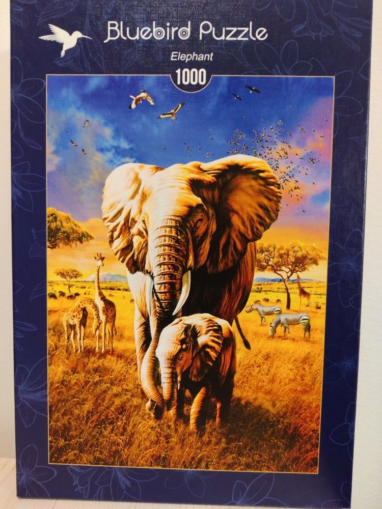 Palapeli 1000 Elefantti