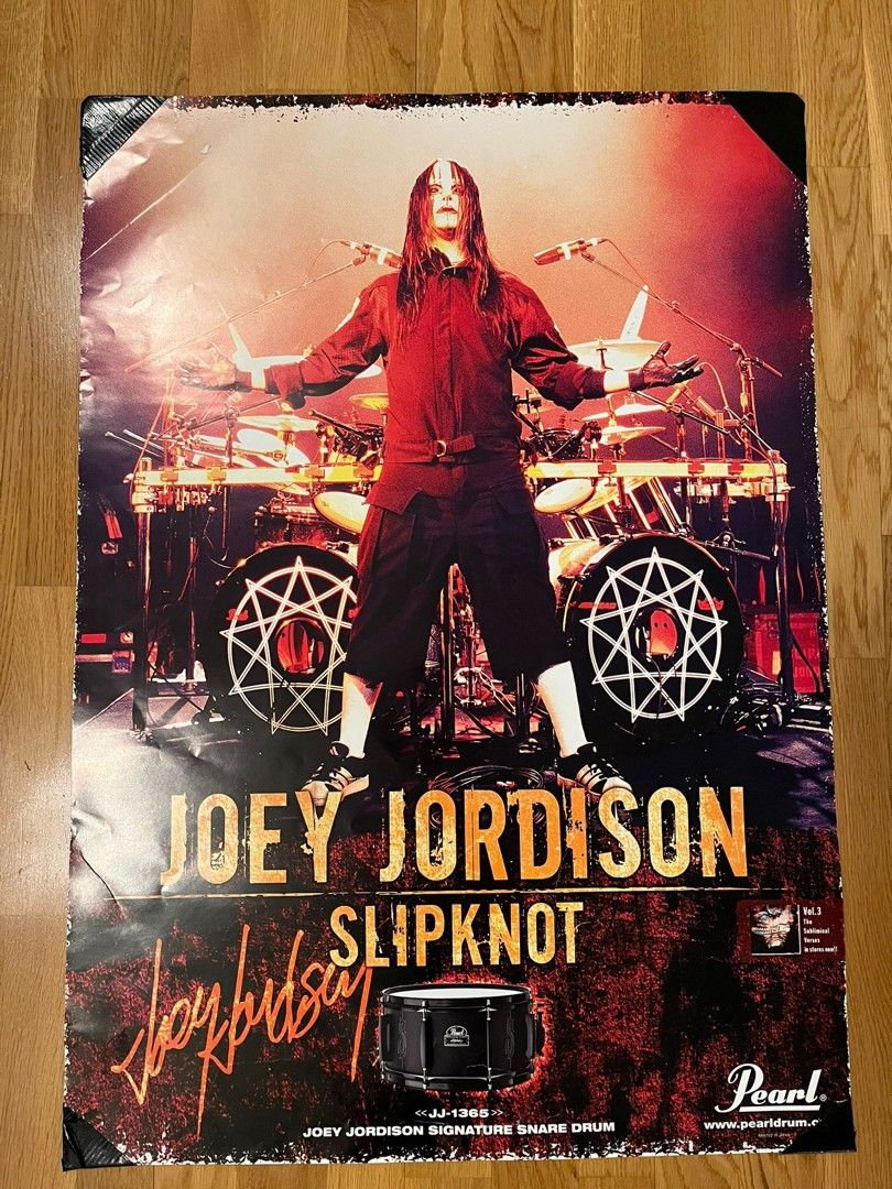 Joey Jordison paperijuliste